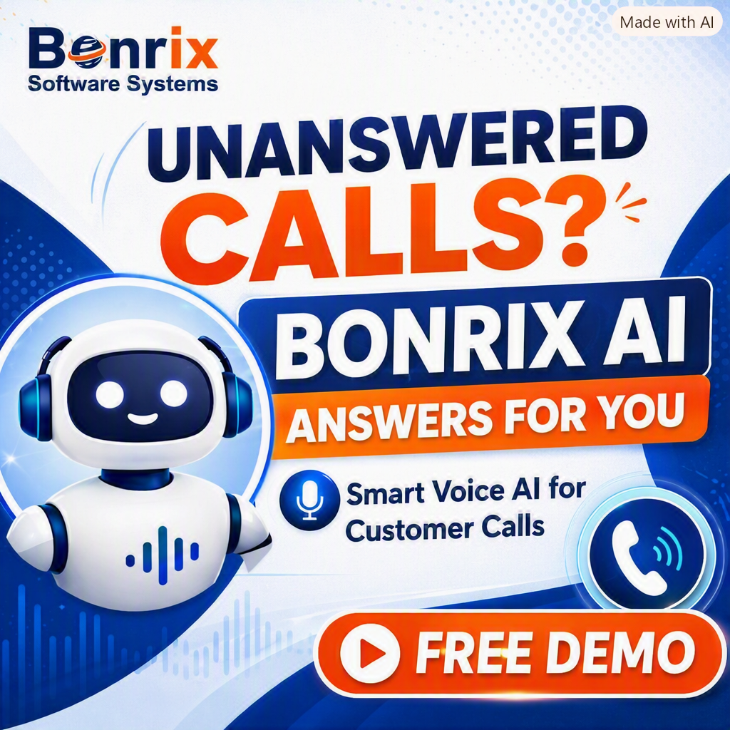 Bonrix Voice AI Agent : Turn Missed Calls into AI Conversations