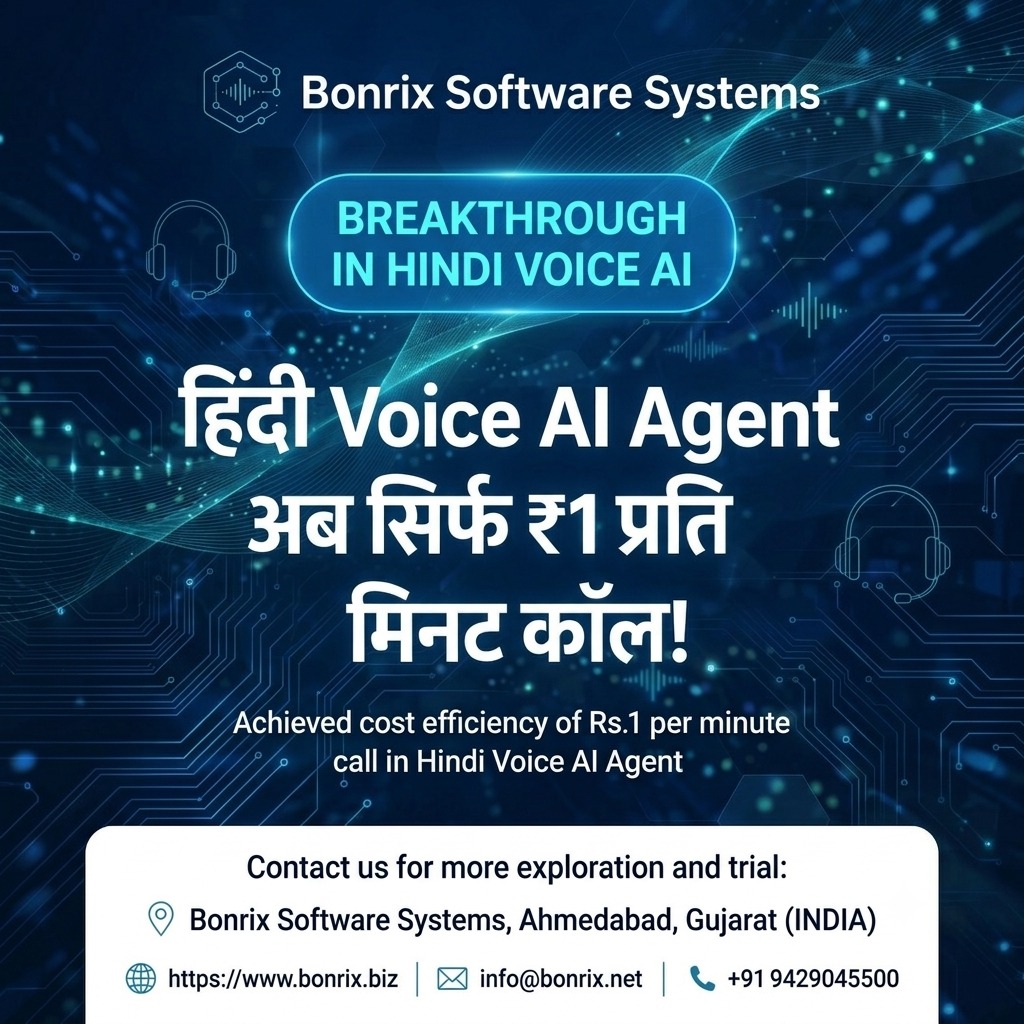 bonrix hindi voice ai agent banner