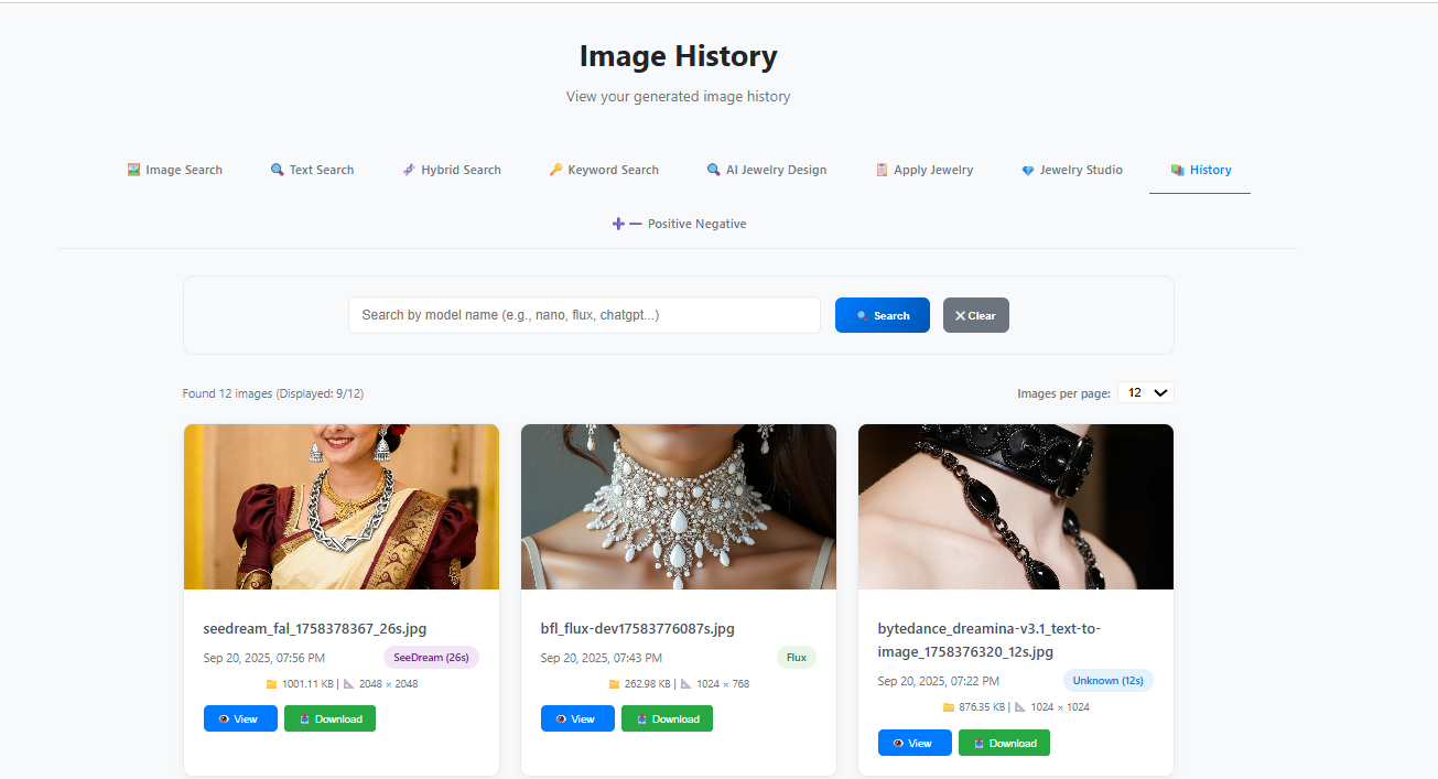 Bonrix AI ML business solution interface for intelligent search