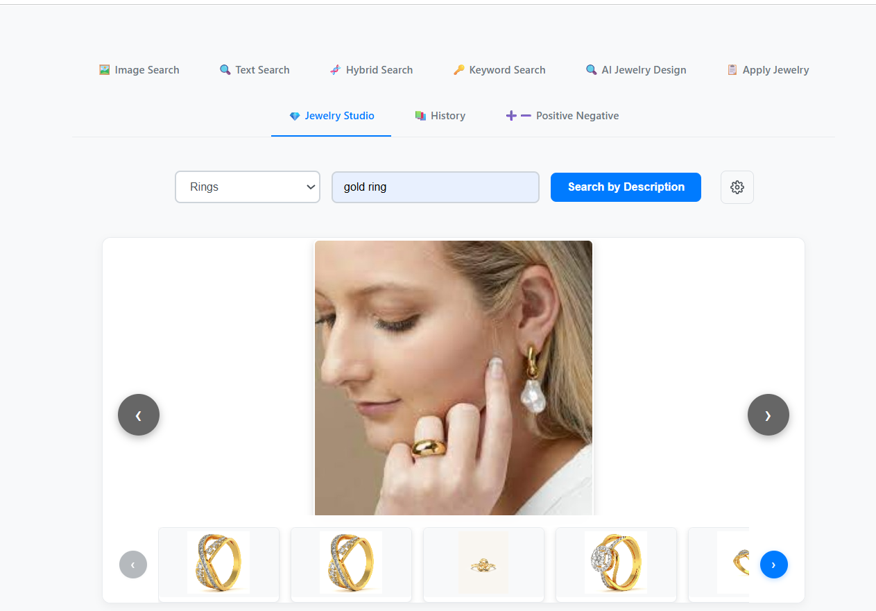 Bonrix AI-powered intelligent product search dashboard