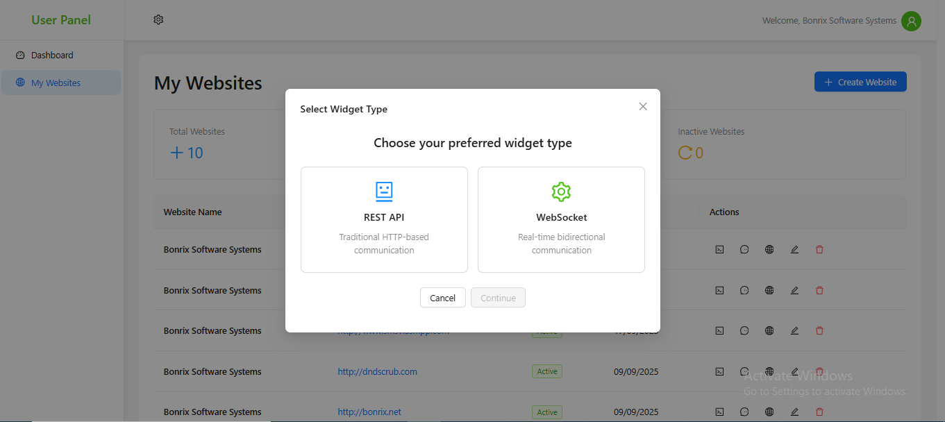 Dashboard Screenshot 4