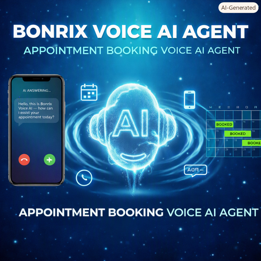 Bonrix Voice AI Agent for Appointment Booking
