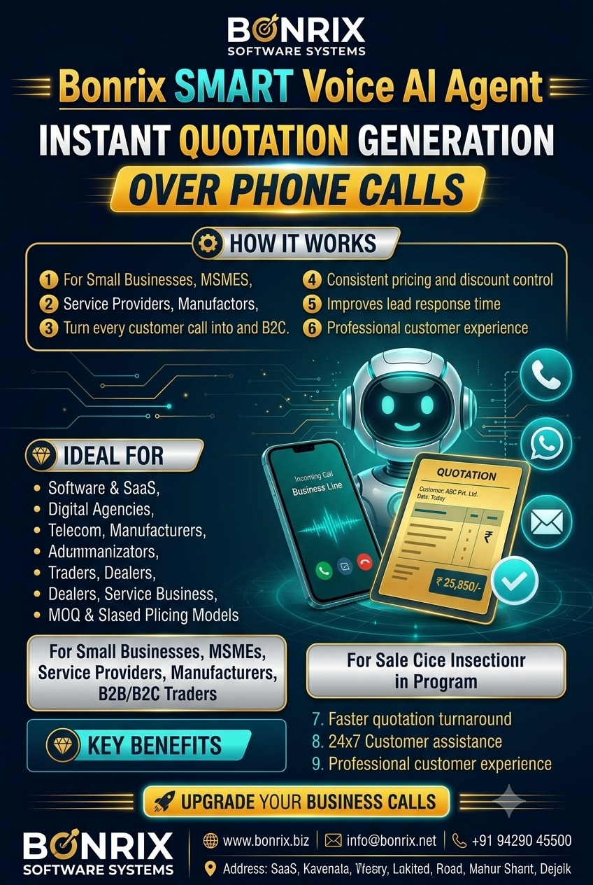 Bonrix Voice AI Agent