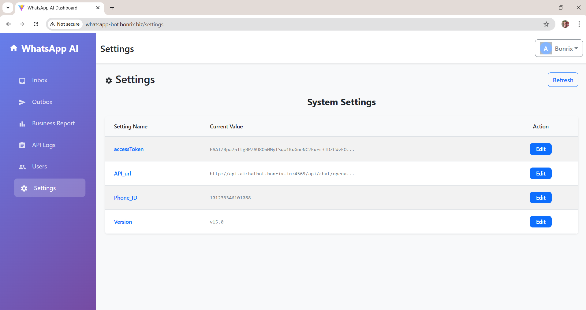 Dashboard Screenshot 6